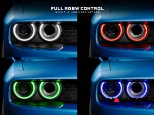 Dodge Challenger LED Head Lights - XRGB Series - Morimoto - 2015-2023
